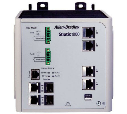 1783-MS06T Allen Bradley 6 Port Switch Aantal poorten 6 Stratix Managed Switches