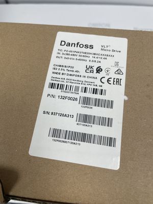 Danfoss FC-051P4K0T4E20H3BXCXXXSXXX Frequentie AC-aandrijving 10 bar Druk en NBR Afdichtingsmateriaal