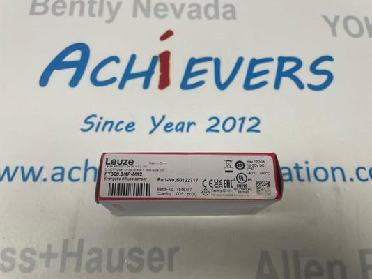 Leuze 50122717 (model FT328.3/4P-M12) hoogwaardige energetische diffuse foto-elektrische sensor