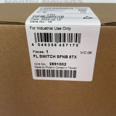 Phoenix Contact FL FL SWITCH SFNB 8TX 2891002 Industriële Ethernet-schakelaar