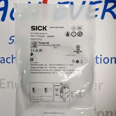 SICK GTE6-P1212 Miniatuur diffuse foto-elektrische sensor