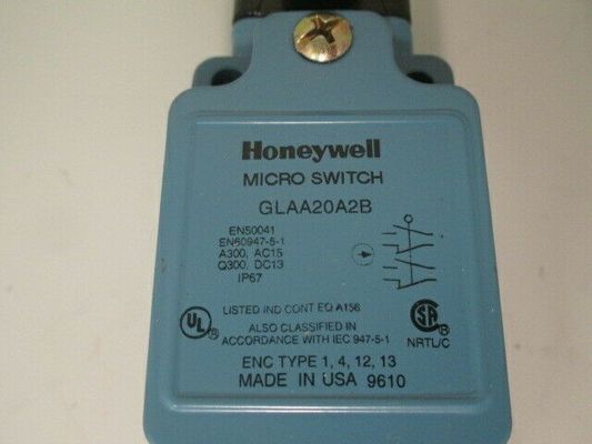 Honeywell GLAA20A2B Snap Action Limit Switch Side Rotary 10A 600 VAC 250 VDC Zink GLA serie