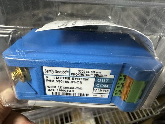 330180-91-CN Bently Nevada 3300 XL Proximitor Sensor 9,0 meter (29,5 voet) Systemlengte, DIN Mount