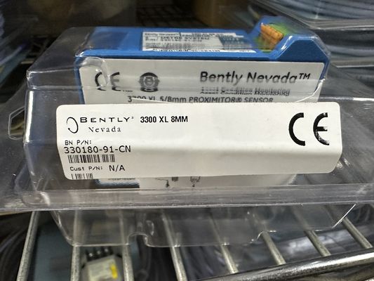 330180-91-CN Bently Nevada 3300 XL Proximitor Sensor 9,0 meter (29,5 voet) Systemlengte, DIN Mount