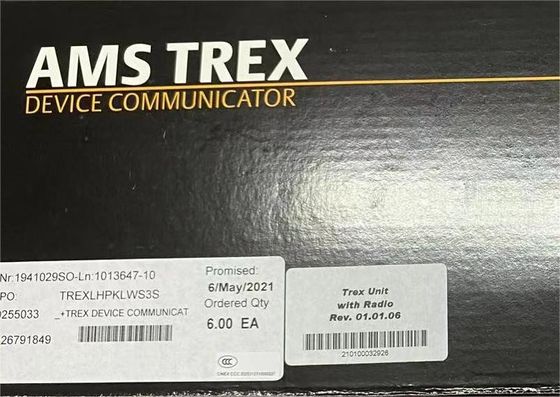 TREXLHPKLWS3S EmersonDevice Communicator Plus comm-module, HART, (Li-ion), IS, draadloos, standaardondersteuning (3 jaar)