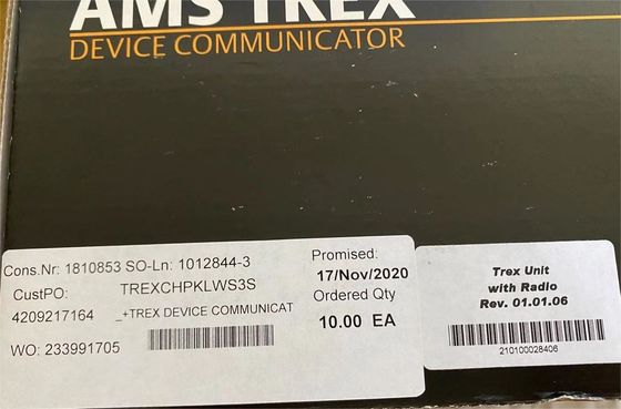 TREXCHPKLWS3S EMERSON TREX communicator HART is draadloos