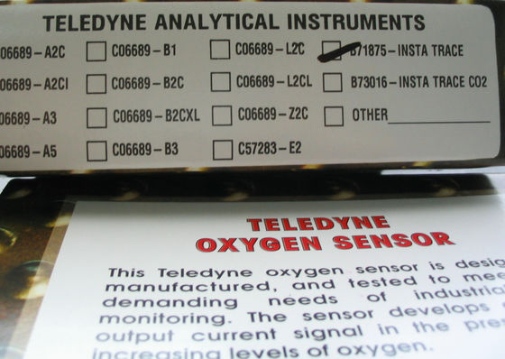 B71875 INSTA TRACE TELEDYNE Brandstofcel voor zuurstofanalysatoren