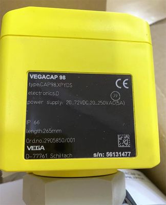 CP62.XXBGARAMX VEGA-niveaumeter VEGACAP 62 capacitieve staafsonde voor niveaudetectie
