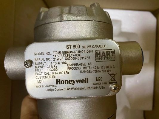 STD830 SmartLine Differentiële druk HONEYWELL Transmitter STD830-E1HK4AS-1C-HHC-11C-B-31A7-F7 FX F1 TP-0000