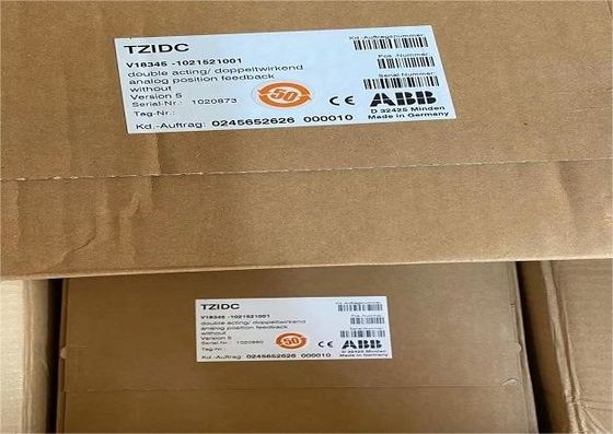 V18345-1010551001 ABB Valve Positioner TZIDC Elektro pneumatisch