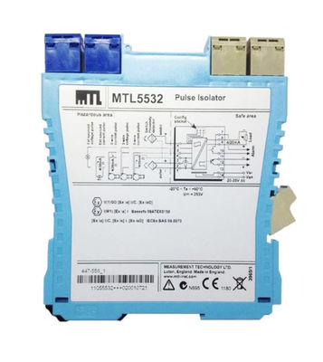 MTL5532 Pulsisolator MTL-instrumenten 4/20mA Stroomuitgangen