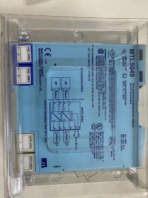 MTL5049 Eaton 2 Channel Zener Barrier Geïsoleerde bestuurder Invoerstroom Uitvoer ATEX 4 tot 20mA