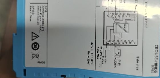 MTL4573 MTL Instrumenten Temperatuuromvormer THC RTD Invoer aantal kanalen Eén