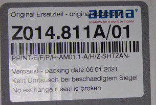Z014.811A-01 Signal E Control Board AUMA Actuator Parts Reparatie en vervanging