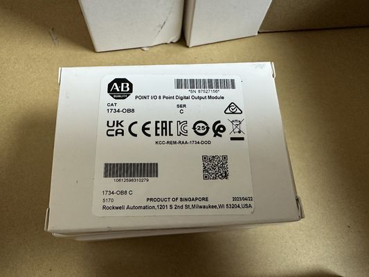 24V Allen Bradley 1734 OB8 POINT IO-module Niet-geïsoleerde uitgangskanalen