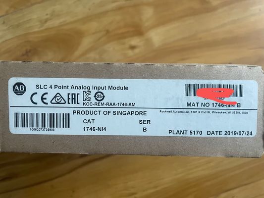 SLCTM 500 Allen Bradley 1746 NI4 4 kanaal analoge I/O-modules
