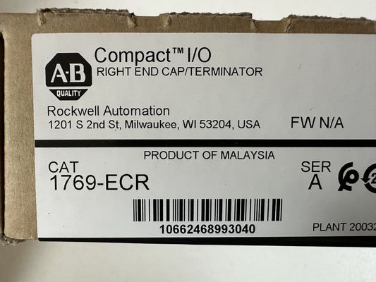 1769-EGR ALLEN BRADLEY PLC Products CompactLogix Rechtse dop