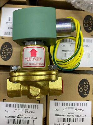 8222G002LT ASCO-solenoïde klep 120/60 10/50 reeks 8222 2weg