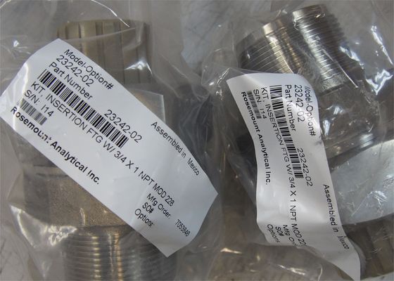 23242-02 Emerson Rosemount PH Sensors Montage Adapter 1,5" Invoeging 1" X 0,75"