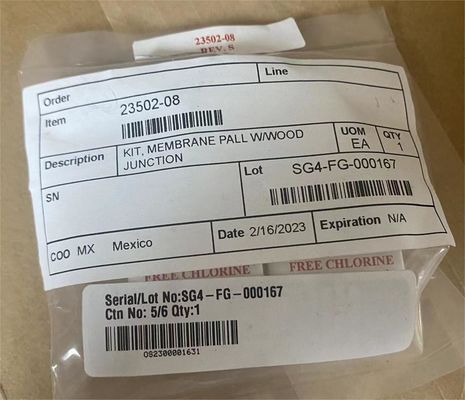 23502-08 Membraanassemblage Emerson Rosemount met O-ring vrij chloorcode-01-54