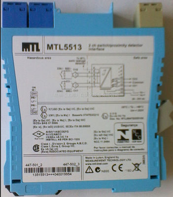 MTL5513 MTL Instrumenten Schakelaar Proximiteitsdetector Interface Veiligheidsbarrière Maximaal 10,5 V