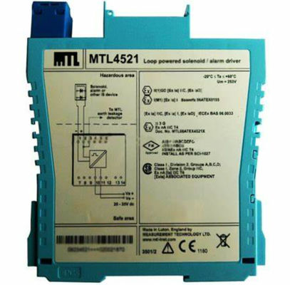 MTL4525 MTL-instrumenten Solenoïde alarmbestuurder MTL4500