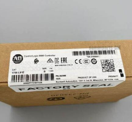 1756-L81E ALLEN BRADLEY ControlLogix 5580 Controller 50 Volt Continuous