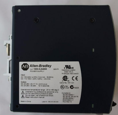 1606-XLS480E ALLEN BRADLEY Stroomvoorziening 480 W 24 V gelijkstroom Performance Family Global Input Voltage