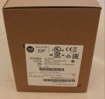 22F-D8P7N103 ALLEN BRADLEY PowerFlex 4M-3.7 KW (5 pk) wisselstroom aandrijving