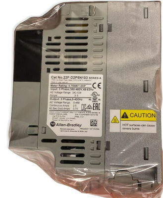 22F-D2P5N103 ALLEN BRADLEY PowerFlex 4M- 0,75 kW (1 pk) wisselstroom aandrijving