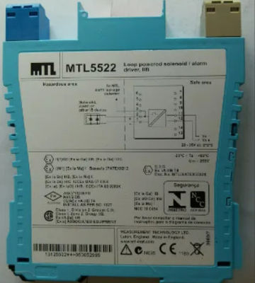 MTL5522 MTL Instrumenten Solenoïde / Alarm Driver Aantal kanalen Een