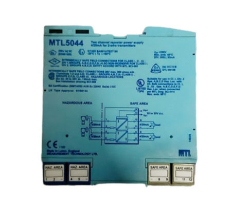 MTL5044 MTL Instrumenten Repeater Stroomtoevoer Stroomtoevoerspanning 20 tot 35 V dc