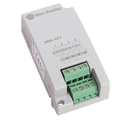 2080-OF2 Allen Bradley Micro800 2-punts analoog uitgangs-plug-in module