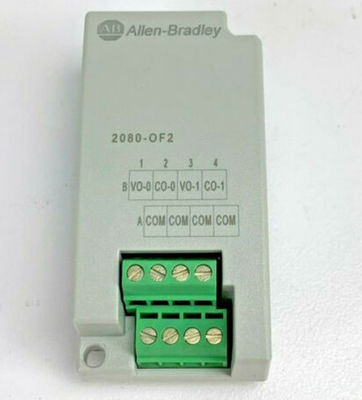 2080-OF2 Allen Bradley Micro800 2-punts analoog uitgangs-plug-in module