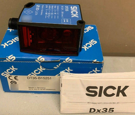 SICK DT35-B15251 Laserafstandssensoren Dx35 Mannelijke connector M12, 5-pin