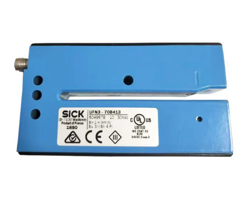 SICK UFN3-70B413 UF Vork Sensors Vorkdiepte van 69 mm Initialisatietijd van 100 ms