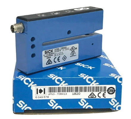 SICK UFN3-70B413 UF Vork Sensors Vorkdiepte van 69 mm Initialisatietijd van 100 ms
