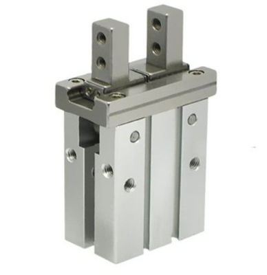 SMC Corporation MHZ2-20D Gripper, Air, Double Acting, Boring Size:20mm, Parallel 2-Finger, 0.1-0.7 MPa