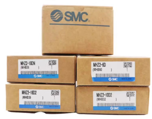 SMC Corporation MHZ2-20D Gripper, Air, Double Acting, Boring Size:20mm, Parallel 2-Finger, 0.1-0.7 MPa