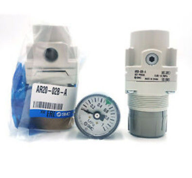 1/4 poortgrootte SMC ARegulator AR20-02-A AR10-A/AR40-A Series Set Drukbereik 0,05 tot 0,85 MPa