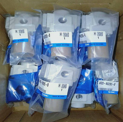 1/4 poortgrootte SMC ARegulator AR20-02-A AR10-A/AR40-A Series Set Drukbereik 0,05 tot 0,85 MPa
