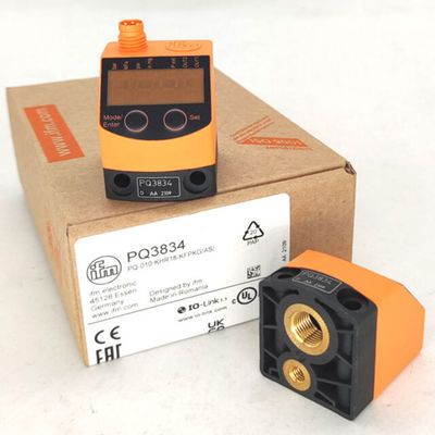 IFM PQ3834 Druksensor voor pneumatische apparatuur met uitgangen van beschermingsklasse II