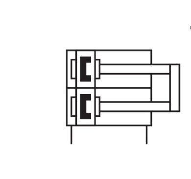 Festo DGST-16-40-PA Mini glijbaan 16 mm zuigerdiameter Hoge kracht 241 N bij 6 bar