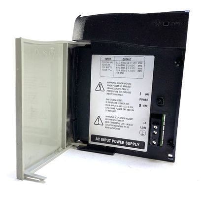 Allen Bradley 1756-PA75R ControlLogix Redundante voedingsbron met een invoerfrequentie van 47-63 Hertz