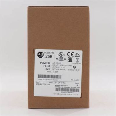 Allen-Bradley 25B-D2P3N104 is een PowerFlex 525 Variable Frequency Drive VFD