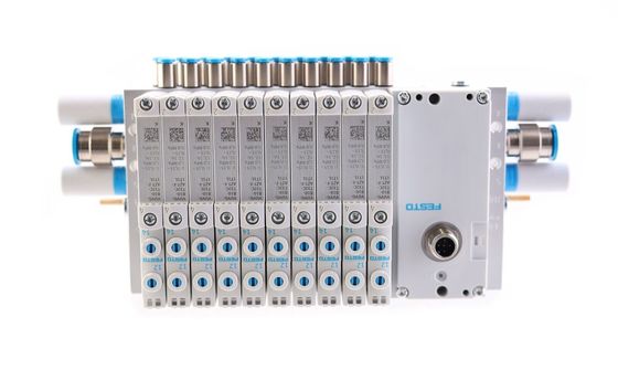 Festo Valve manifold VTUG met multi-pin plug of veldbusverbinding VTUG-14-VRPT-B1T-Q12B-UB-Q6SU-24K+TTSC