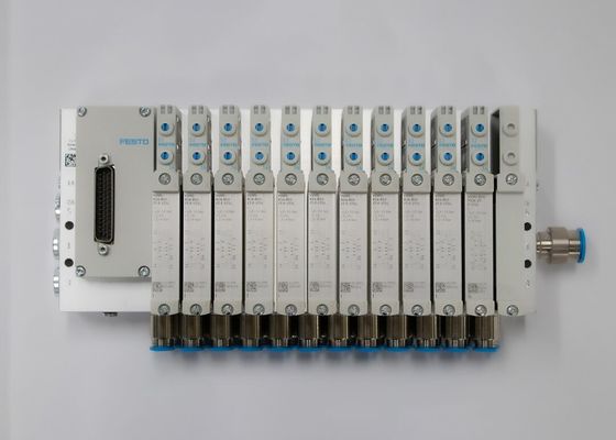 Festo Valve manifold VTUG met multi-pin plug of veldbusverbinding VTUG-14-VRPT-B1T-Q12B-UB-Q6SU-24K+TTSC