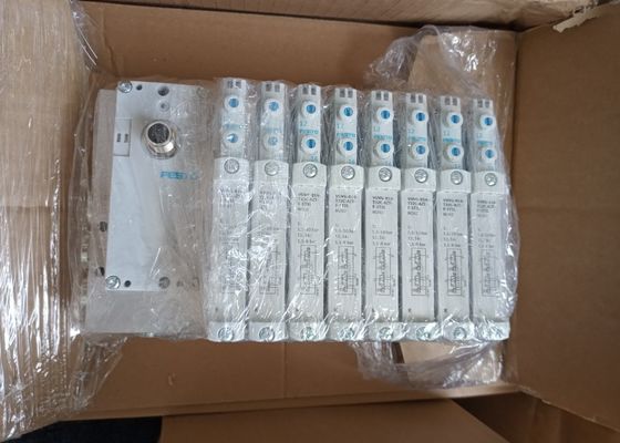 Festo Valve manifold VTUG met multi-pin plug of veldbusverbinding VTUG-14-VRPT-B1T-Q12B-UB-Q6SU-24K+TTSC