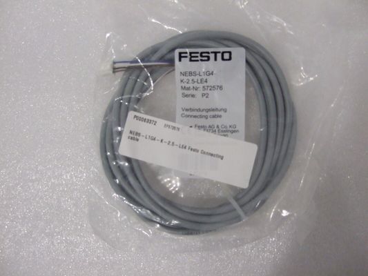 Festo-verbindingskabel NEBS-L1G4-K-2.5-LE4 met etikethouder