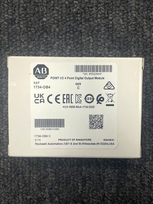 Originele Allen Bradley CAT 1734-OB4 Point Output Module met 512 MB RAM
